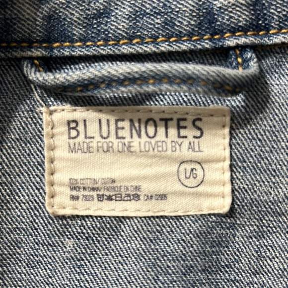 Blue notes jean jacket - Picture 2 of 5